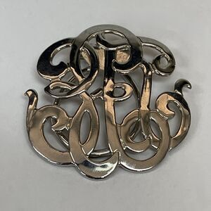 Women's‎ Fashion Scarf Clip Holder Silver-tone Metal NWOT
